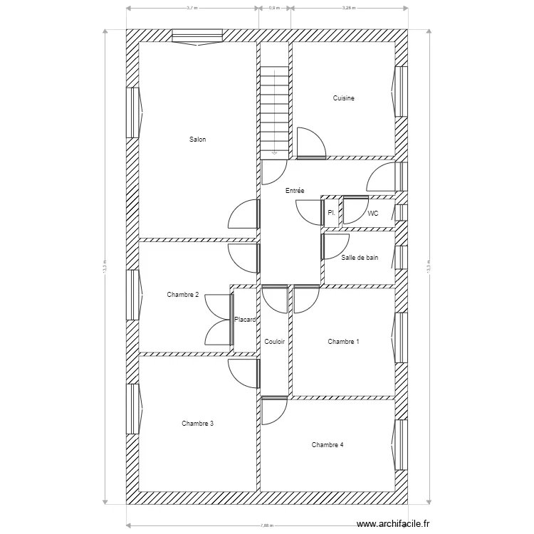 Malestrier. Plan de Malestrier. Plan de