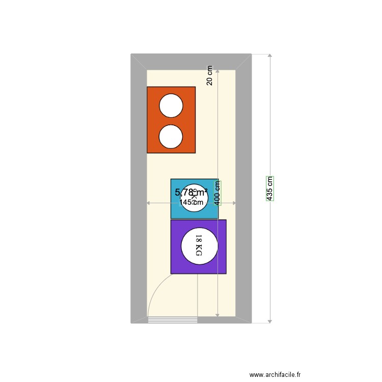 Projet Kerivel. Plan de 0 pièce et 0 m2