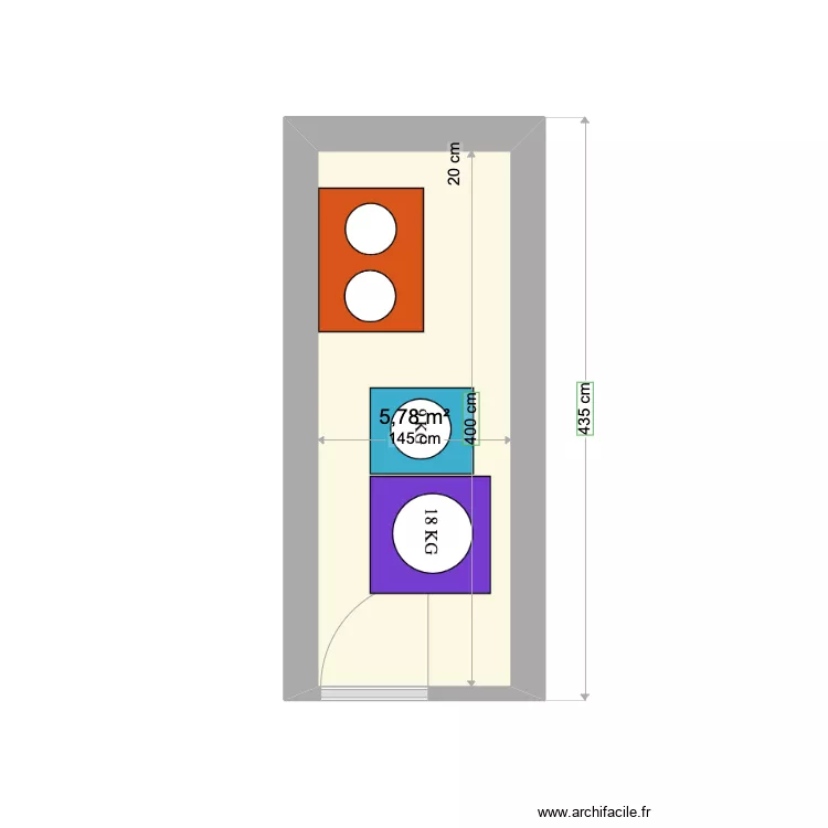 Projet Kerivel. Plan de 0 pièce et 0 m2