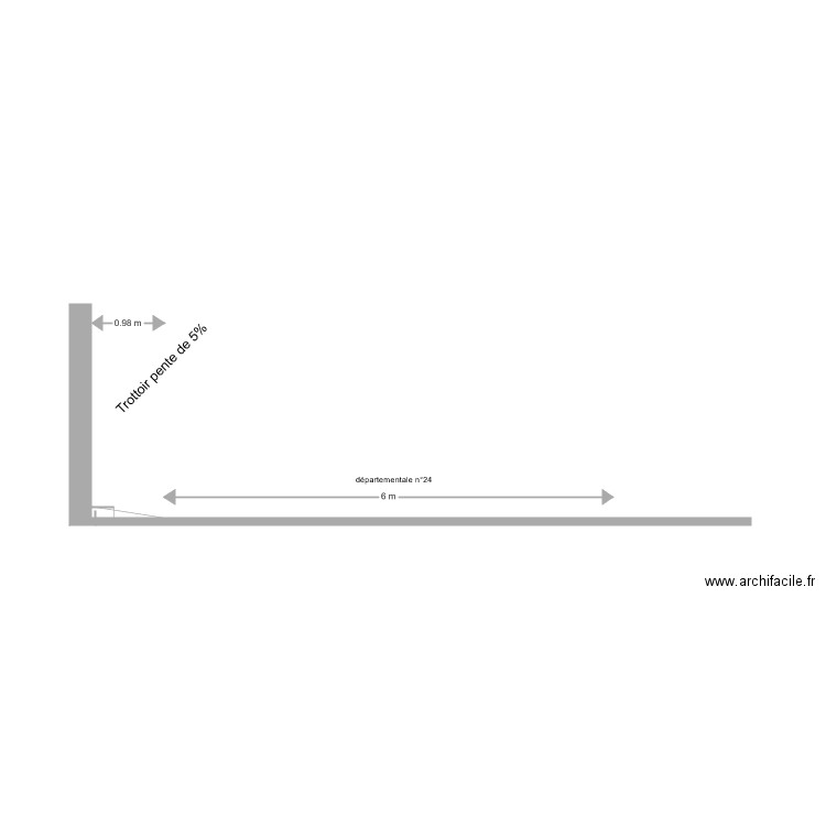 PROFIL ROUTE BOULANGERIE. Plan de 0 pièce et 0 m2