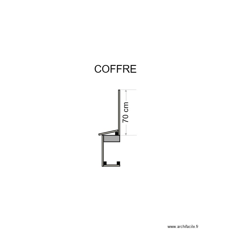 COFFRE. Plan de 0 pièce et 0 m2