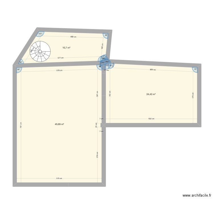 plan roa. Plan de 0 pièce et 0 m2