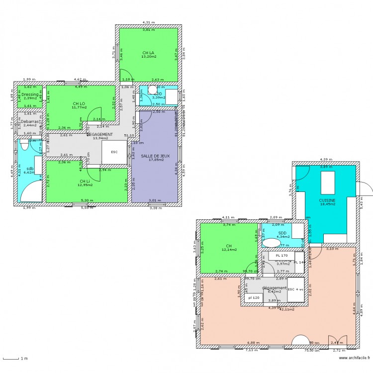 maison actu L. Plan de 0 pièce et 0 m2