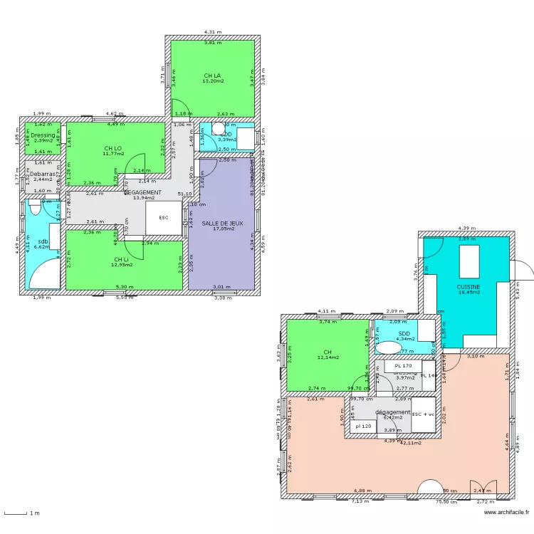 maison actu L. Plan de 