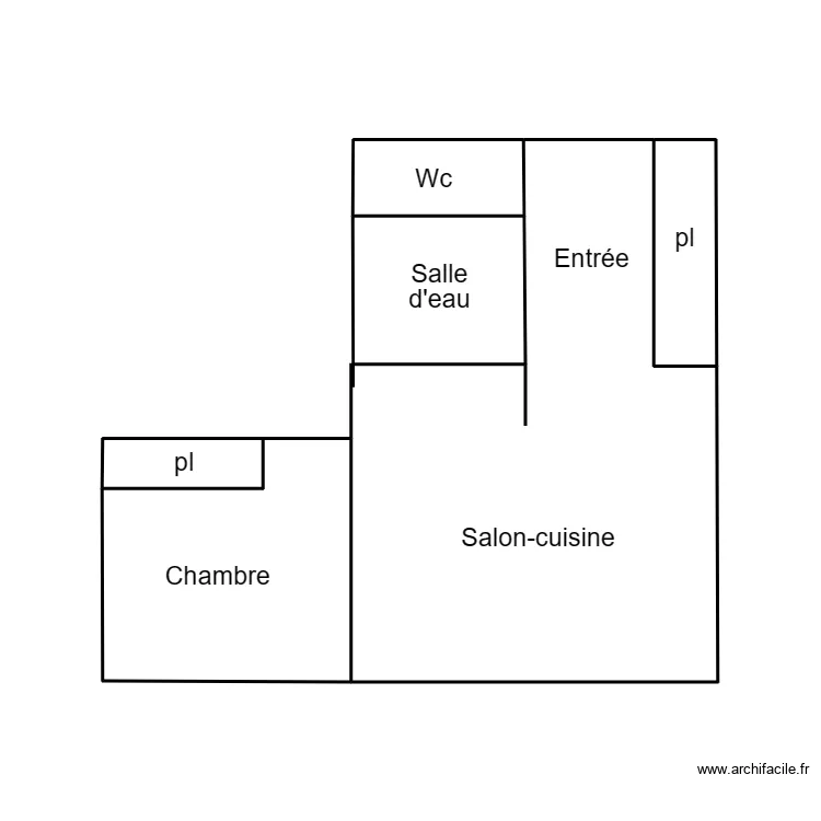 BENODET DELANOE. Plan de 