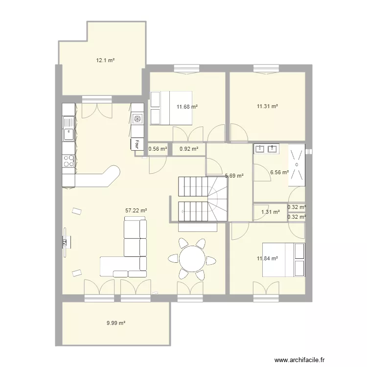 venelles 1975 modif. Plan de 