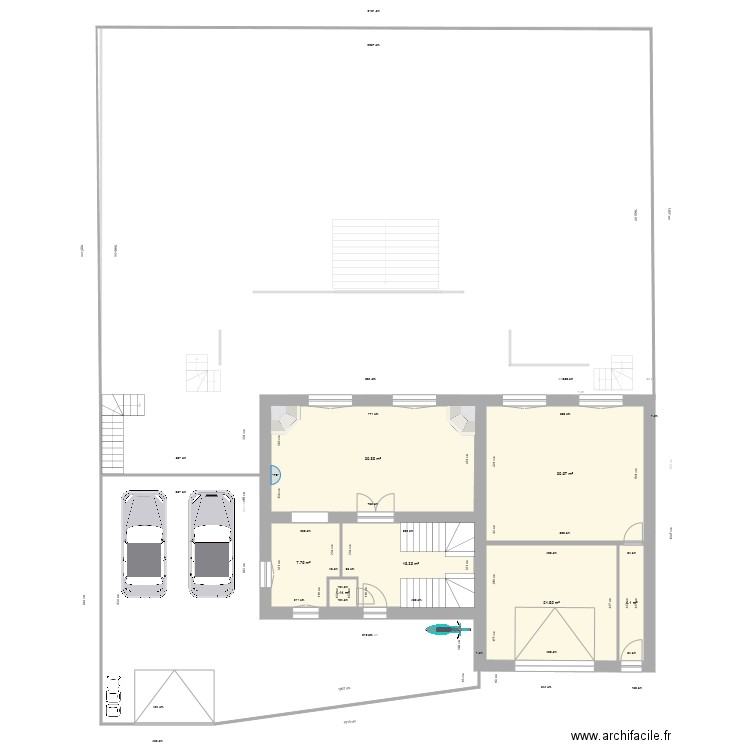 chennevieresprojet. Plan de 0 pièce et 0 m2