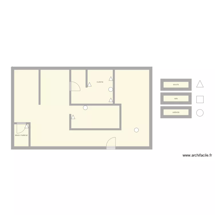 Mister Kebab. Plan de 