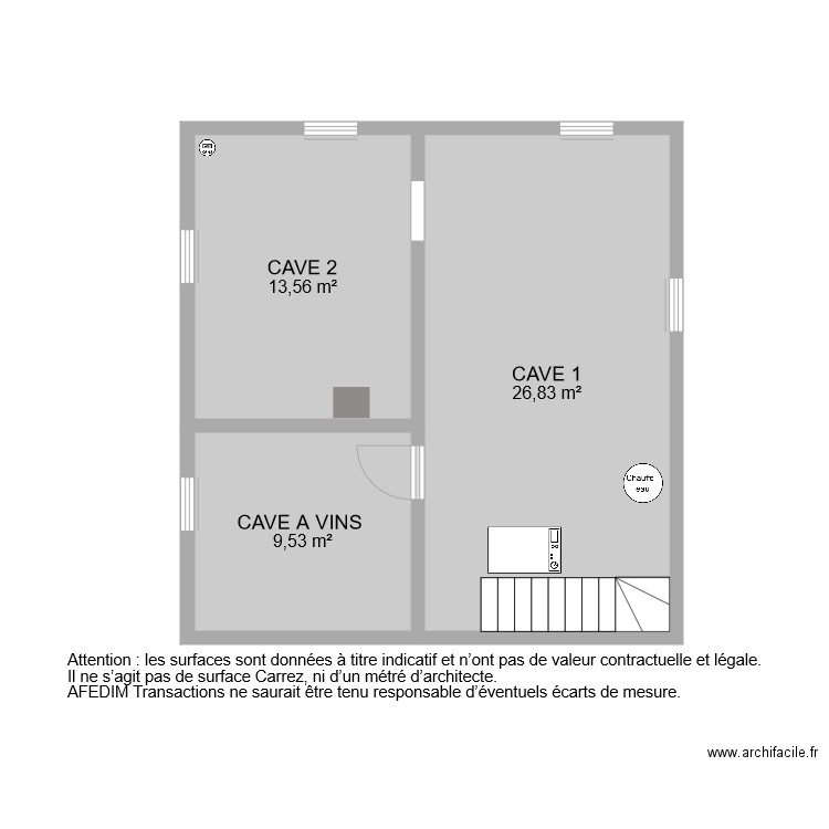 BI 6537 SOUS SOL. Plan de 0 pièce et 0 m2