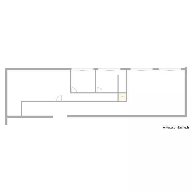 plan KAMEL avant travaux 2. Plan de 