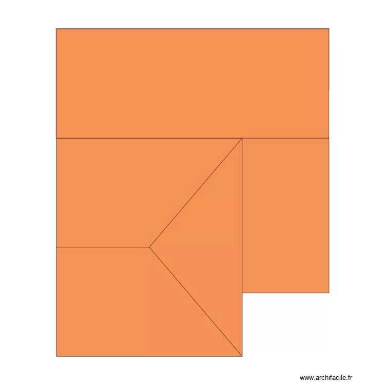 toit apr. Plan de toit apr. Plan de