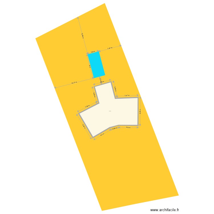 DEMOL. Plan de 0 pièce et 0 m2