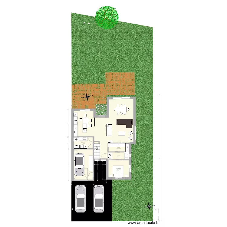 projet lot 3 3&egrave;me. Plan de 