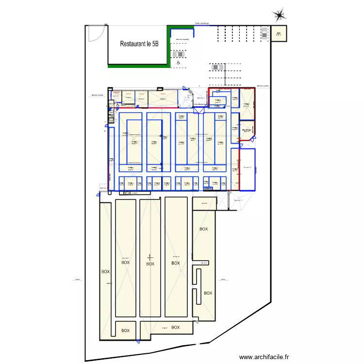 Projet Tapis Chic et Arcane Capital alternative 6. Plan de 