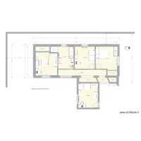Projet toit plat sans casser les avanc&eacute;es et suite parentale