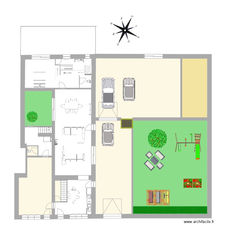 FAURE  ZARAT PROJET . Plan de 0 pièce et 0 m2