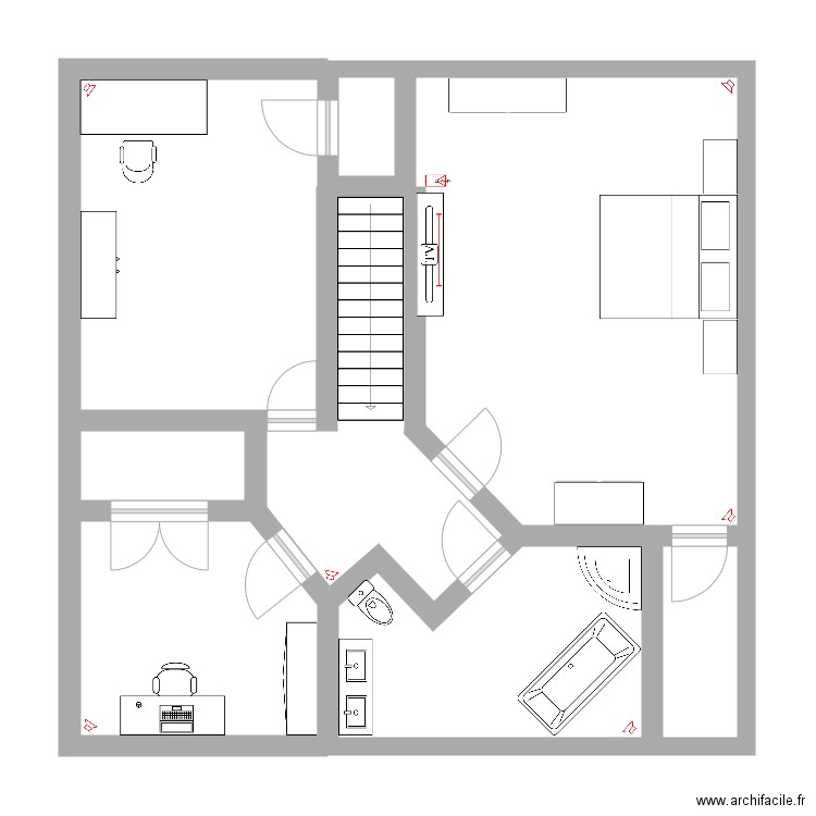 Maison Fortin Etage 3. Plan de 0 pièce et 0 m2