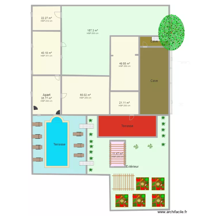 Ardeche 4 laser. Plan de 