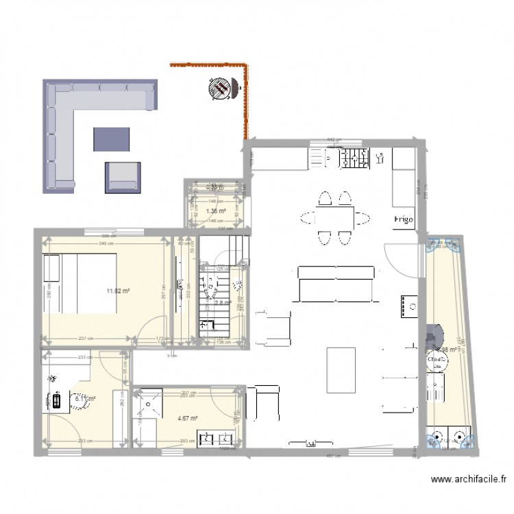 Hangar Maison auffret EF7. Plan de 0 pièce et 0 m2