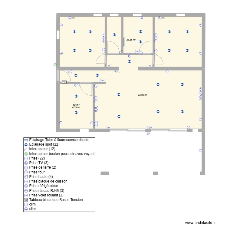 lamentin . Plan de 0 pièce et 0 m2