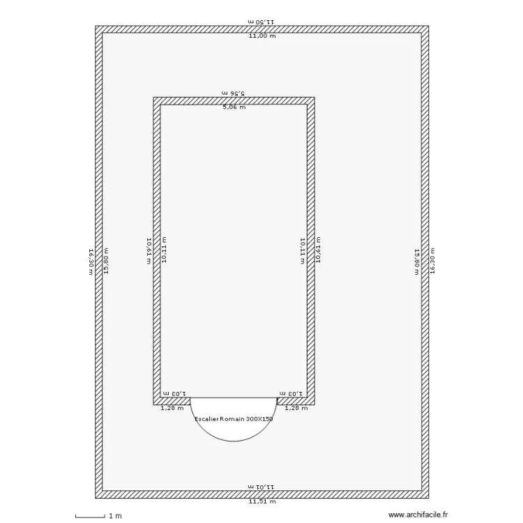 piscine-plage. Plan de piscine-plage. Plan de
