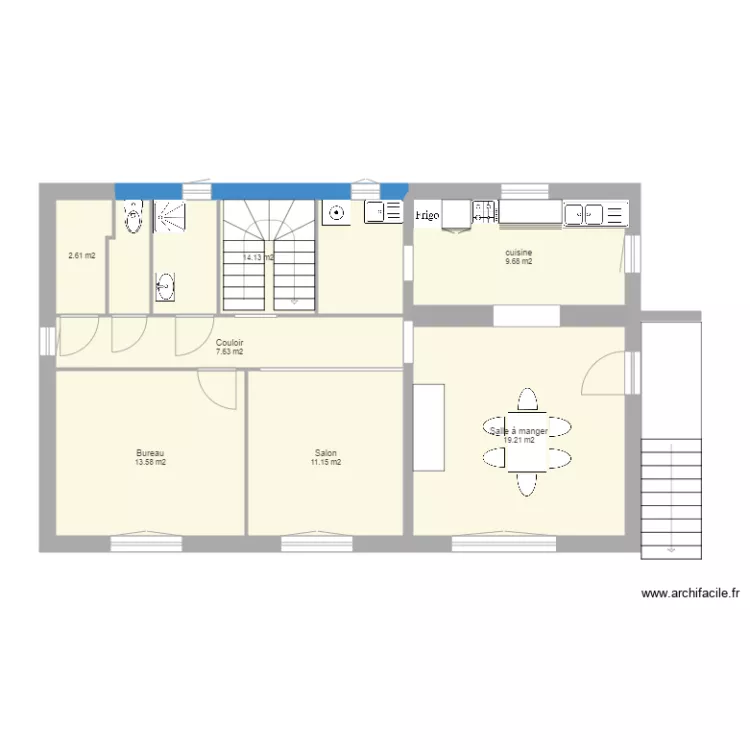 Plan RdC MT. Plan de 