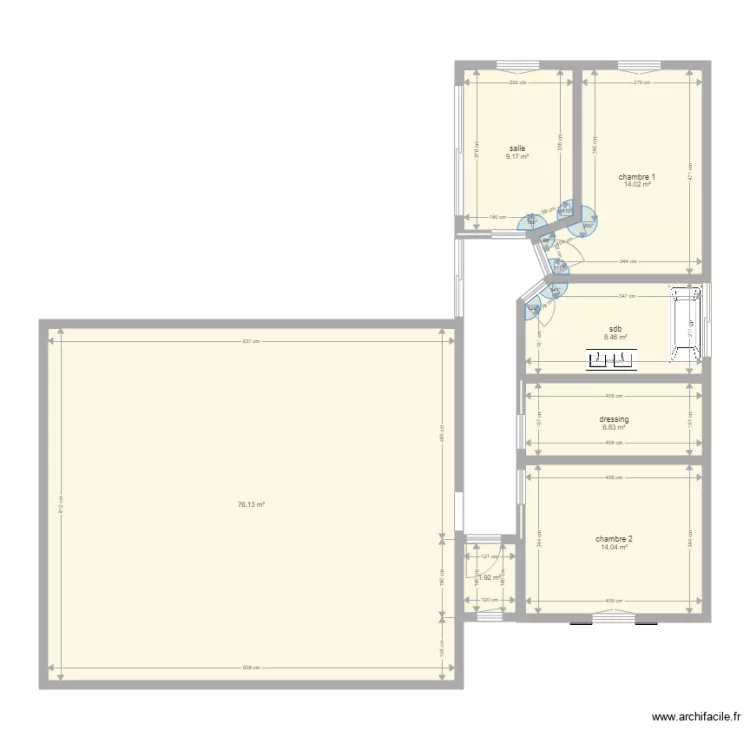 maison muy 7. Plan de 
