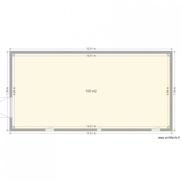 plan bas grange. Plan de 0 pièce et 0 m2