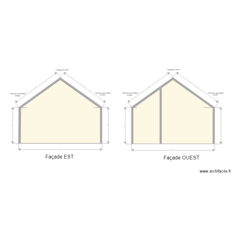 Plan execution Pignon. Plan de 0 pièce et 0 m2