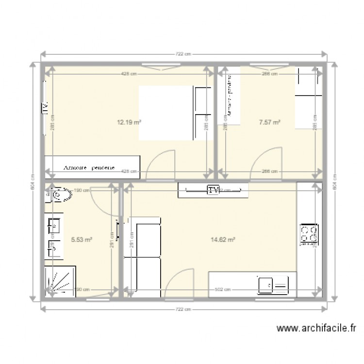 plan Choné chalet. Plan de 0 pièce et 0 m2