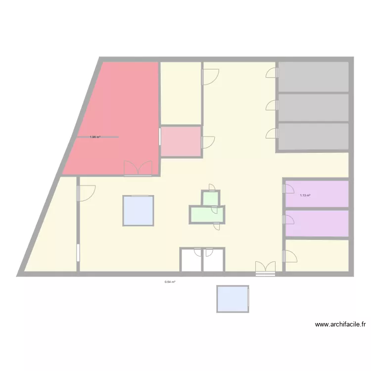 Plan des locaux. Plan de Plan des locaux. Plan de
