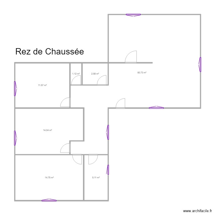 SM VERCHERE SHARED. Plan de 0 pièce et 0 m2