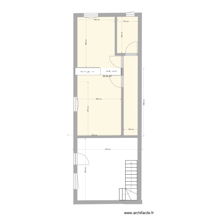 1 ER SAV. Plan de 0 pièce et 0 m2