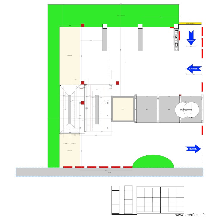 FROGES_CIRCULATION. Plan de 0 pièce et 0 m2
