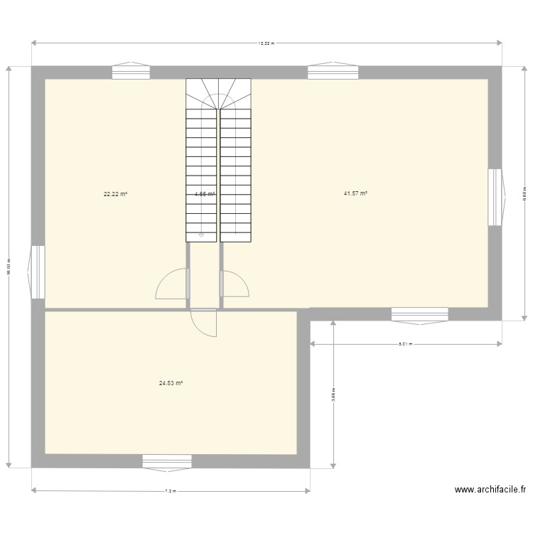 RDC VIADUC AVANT R1. Plan de 0 pièce et 0 m2