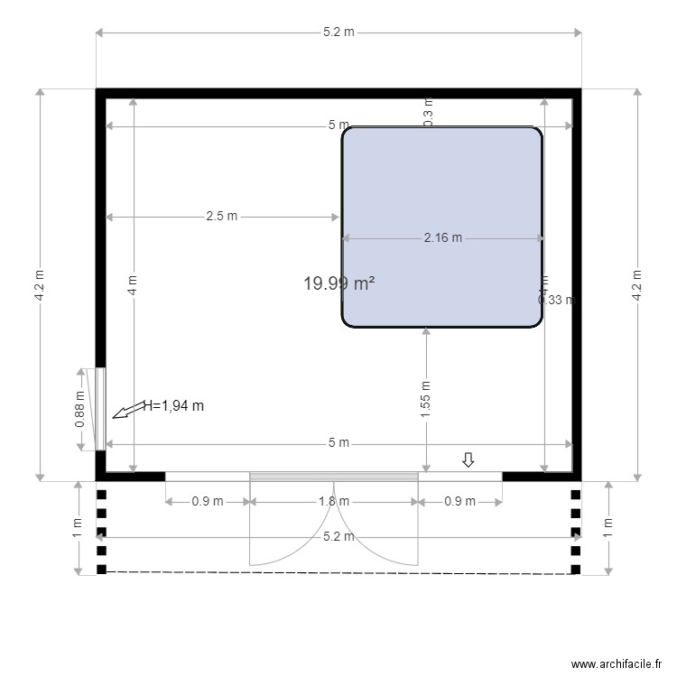 JACUZZI WANZOUL 20210107 V4. Plan de 0 pièce et 0 m2