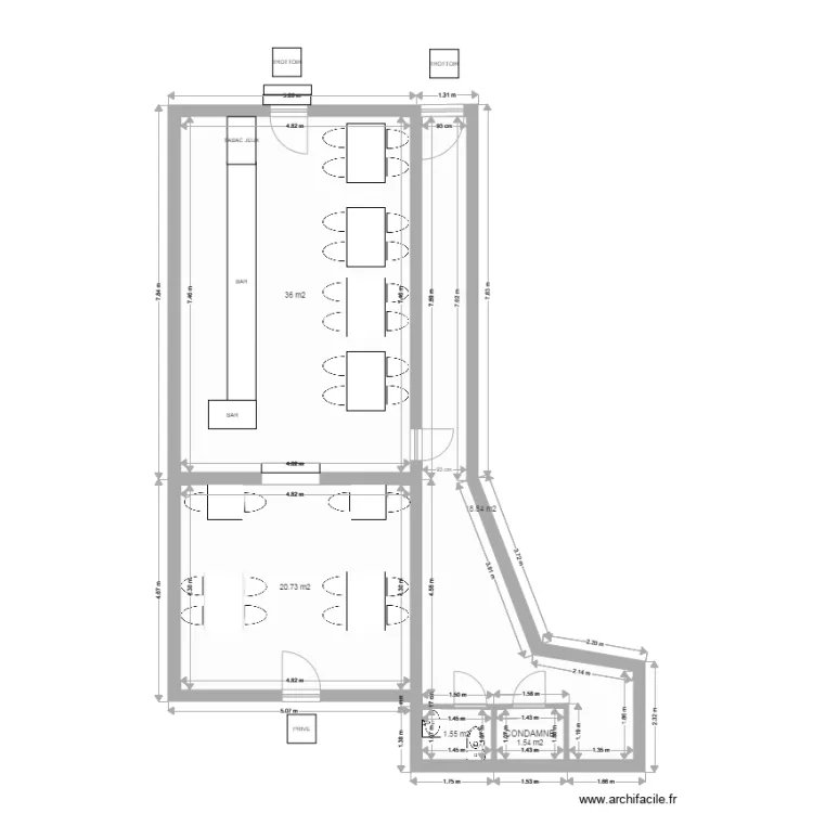 LE MAIL. Plan de LE MAIL. Plan de