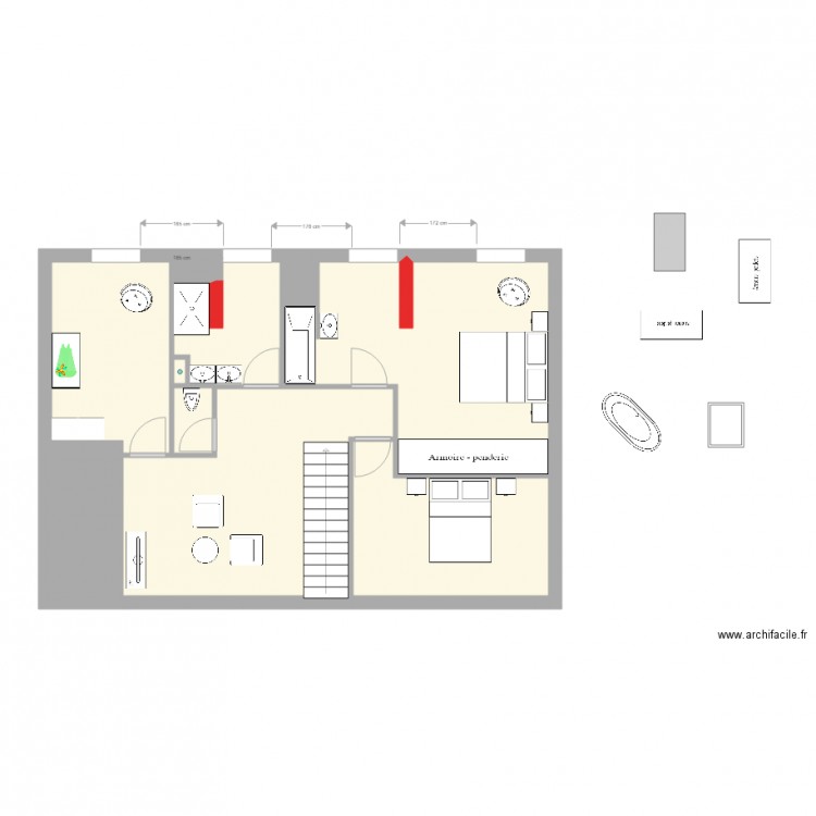 mirebeau 2. Plan de 0 pièce et 0 m2