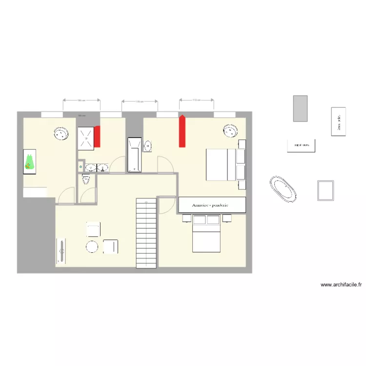 mirebeau 2. Plan de 