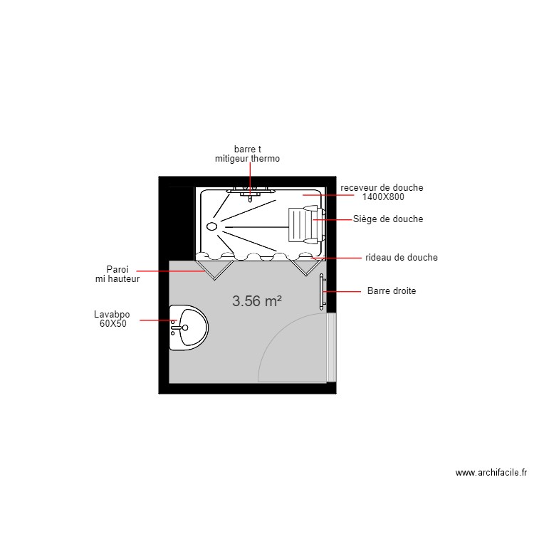 lecam. Plan de 0 pièce et 0 m2