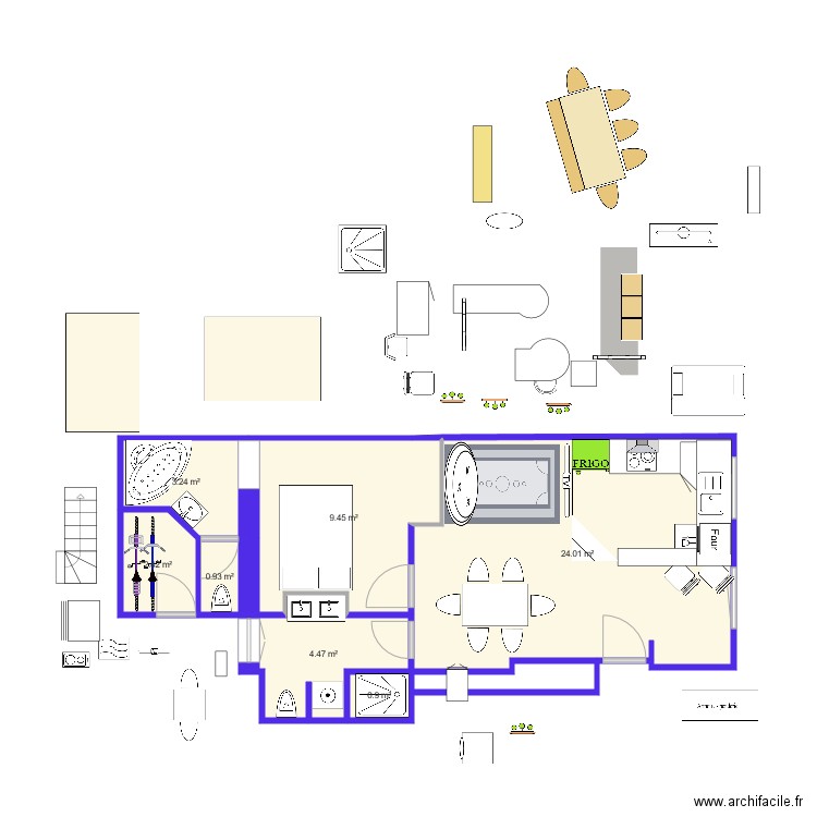 Verdun 6 places V22. Plan de 0 pièce et 0 m2