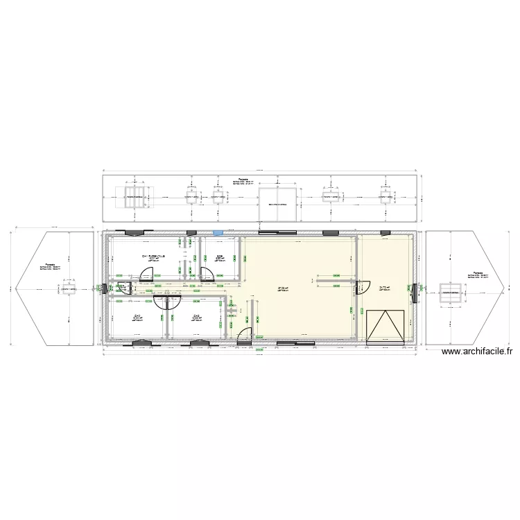 plan maison anti sismique 101m2 hors garage (2). Plan de 