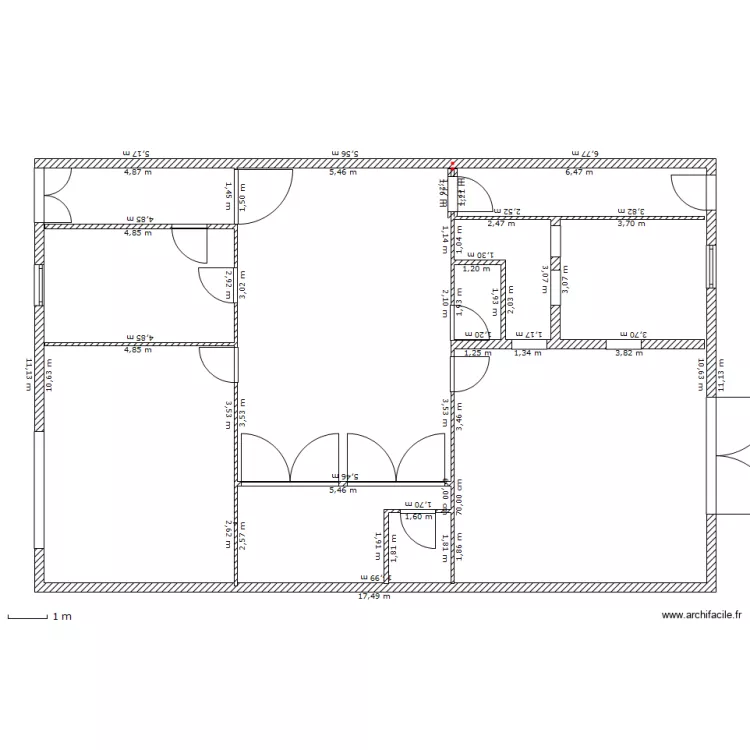 rez de chausse. Plan de 