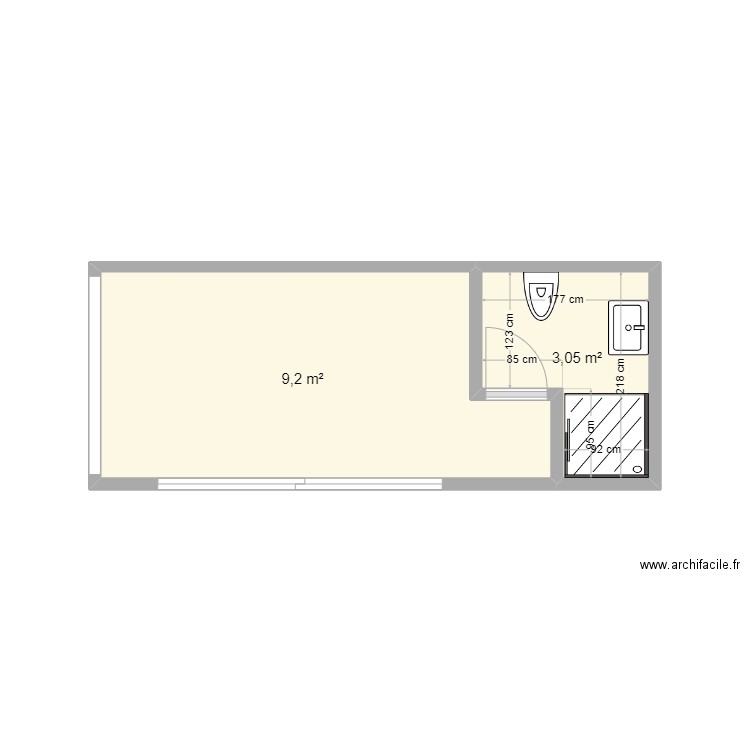 Vandendooren. Plan de 0 pièce et 0 m2