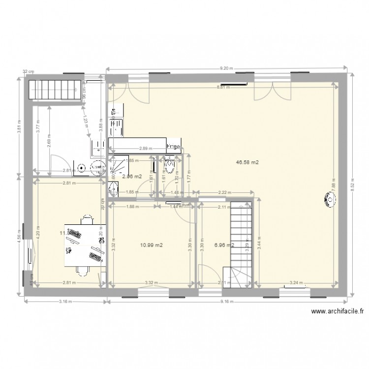 projet 3c nnm. Plan de 0 pièce et 0 m2