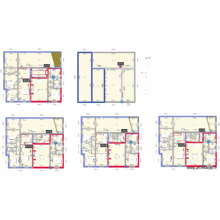 salle de bain cellier. Plan de 