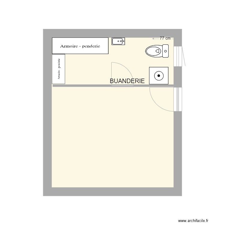 am garage. Plan de 0 pièce et 0 m2