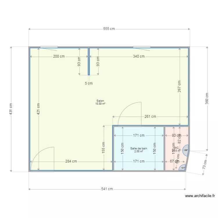 5 SAINT NICOLAS. Plan de 