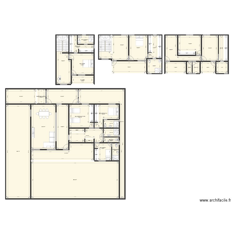 villa modèle 1. Plan de 0 pièce et 0 m2