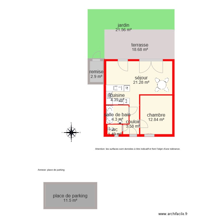 BI2715. Plan de 0 pièce et 0 m2